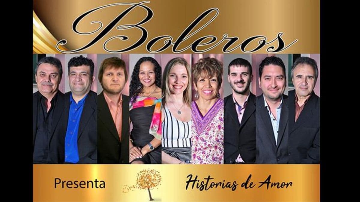 Presentación de "Boleros" a beneficio de Granja San Camilo