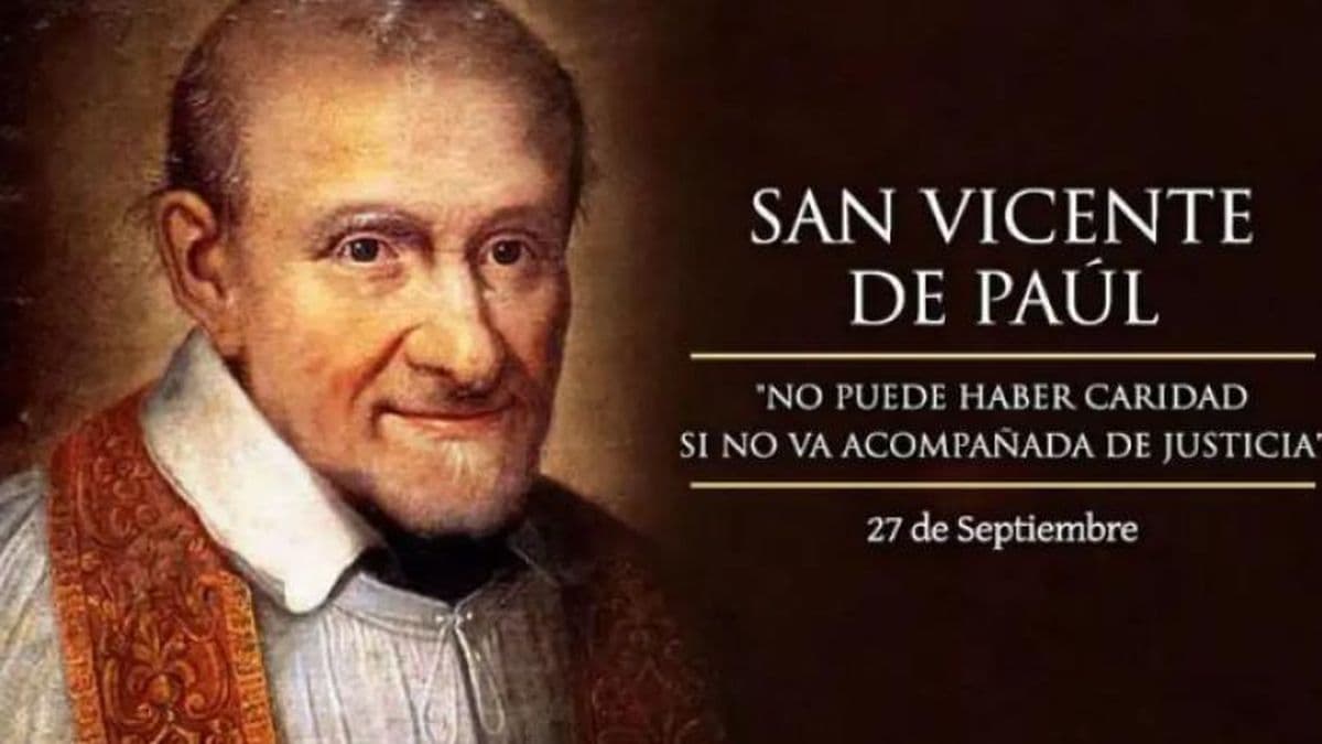 La Iglesia celebra este martes a San Vicente de Paul