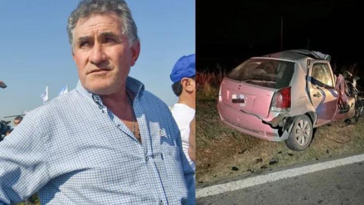 En un accidente de tránsito, murió el presidente de la Federación Agraria, Carlos Achetoni