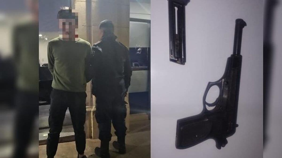 Sujeto armado intentó sustraer elementos de un Jardín de Infantes