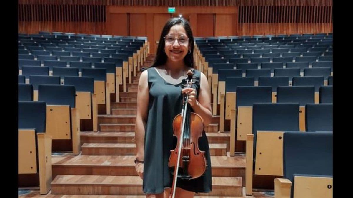La violinista pergaminense Aldana López tocará en Tecnópolis