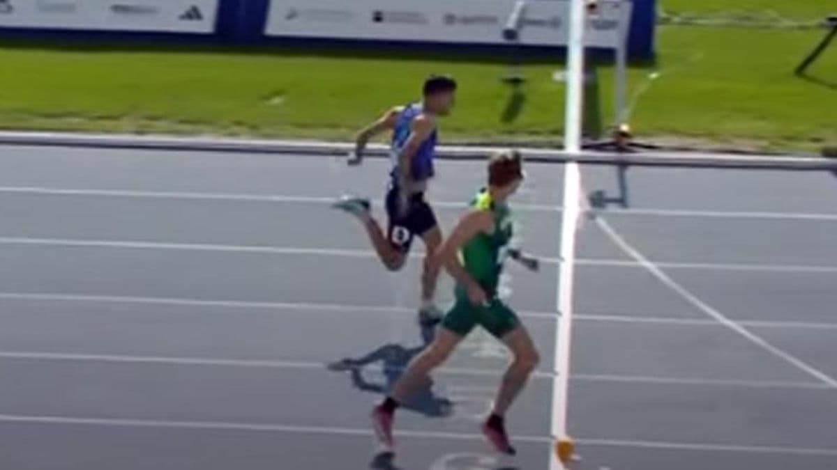 Alexis Chávez clasificó a la final de los 400 metros en el Mundial de París
