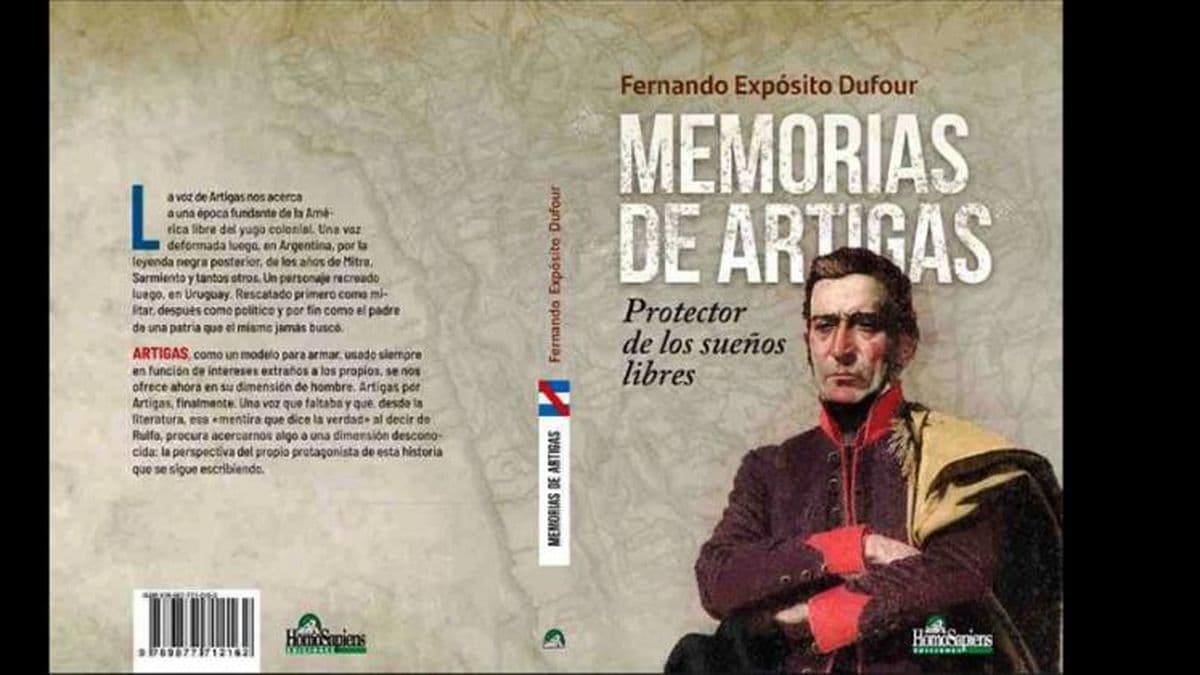 Fernando Expósito publicó su libro "Memorias de Artigas: Protector de los sueños libres"