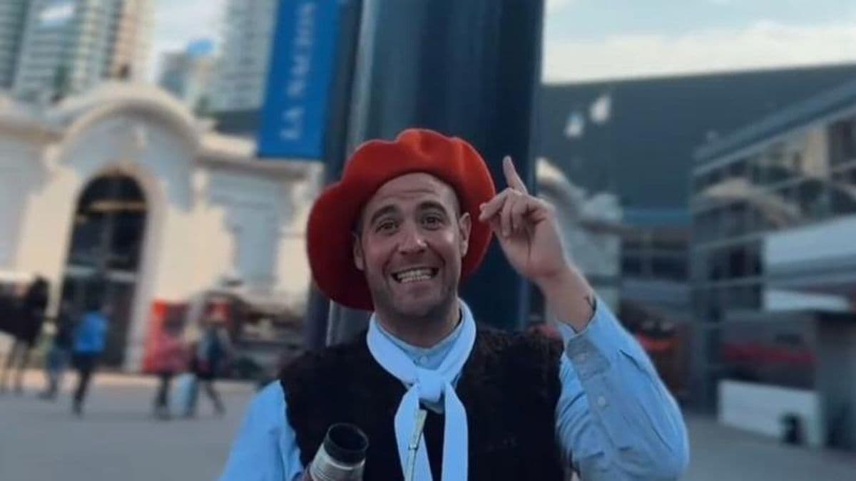 Bryan Petaccio fue el influencer que logró la máxima atención del público de la Rural de Palermo