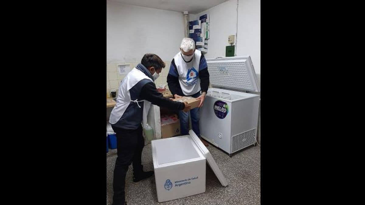 Pergamino recibió 1.800 dosis de la vacuna Sputnik