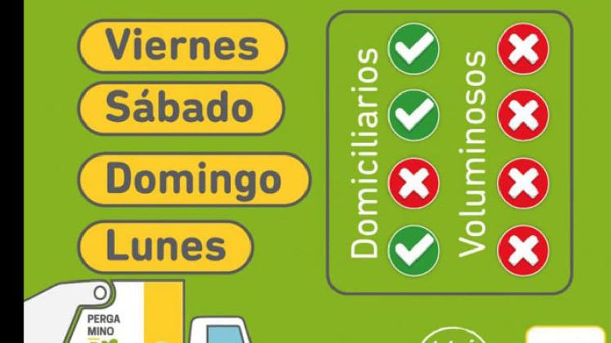 Durante los feriados habrá recolección de residuos domiciliarios