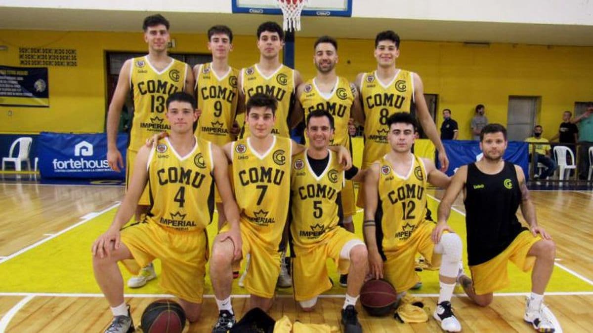 Valioso triunfo de "Comu" en el Pre Federal de basquetbol