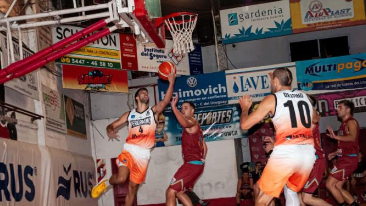 Pergamino Básquet perdió con Rocamora y cerró la gira por Entre Ríos sin triunfos