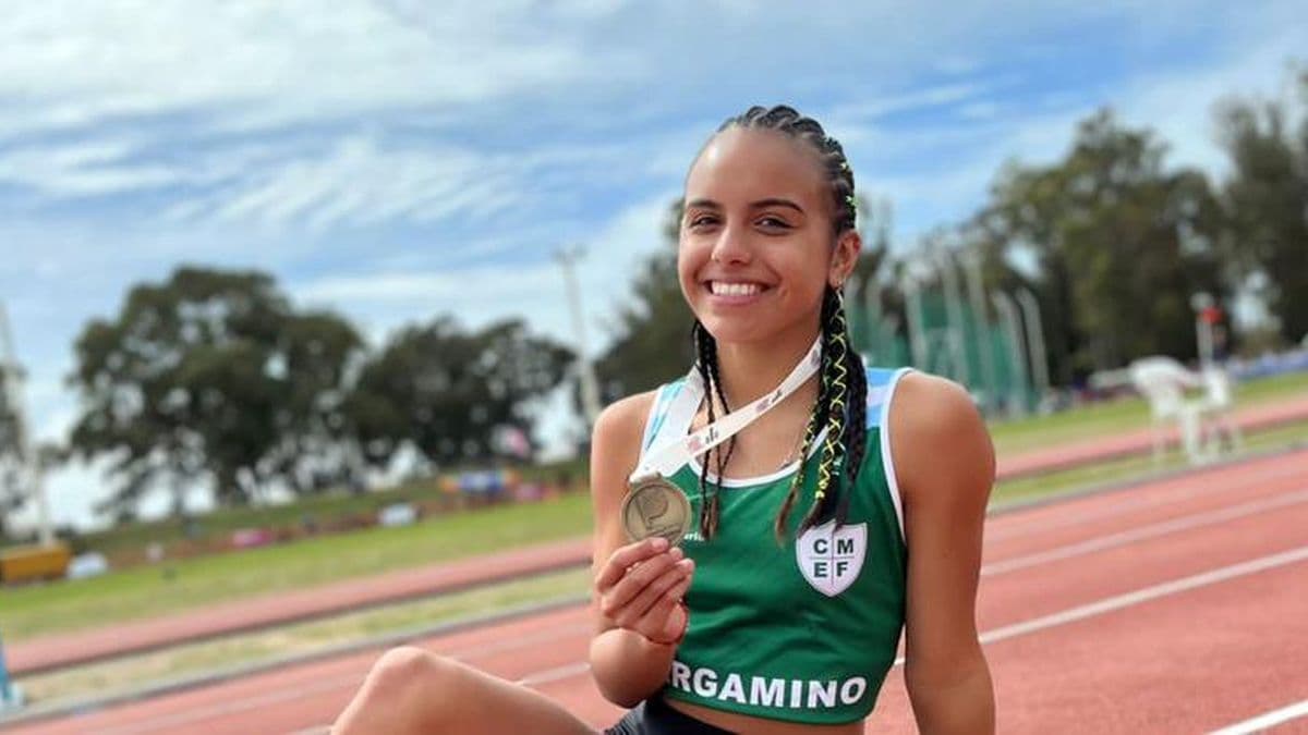 Morena Pugin quiere "pegar el salto" en busca de la marca para el Sudamericano