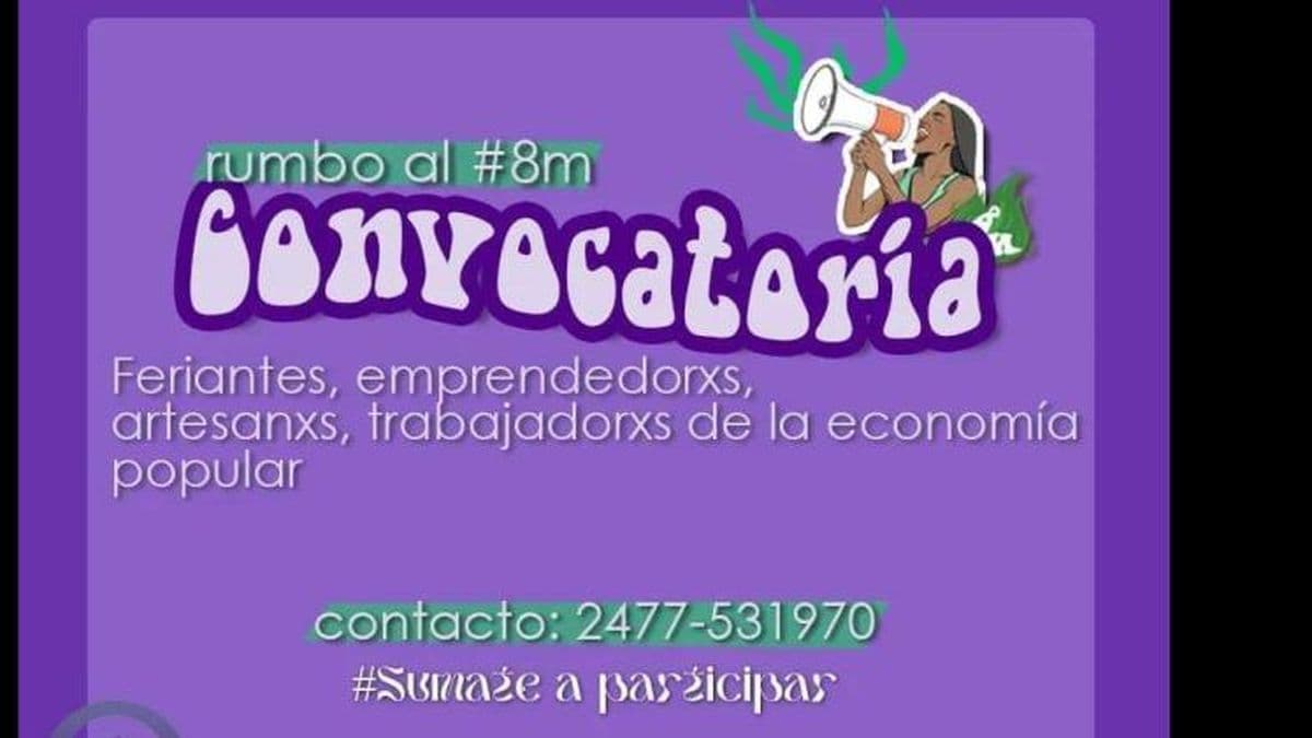 La Juntada Feminista organiza el 8M
