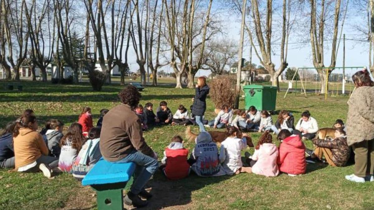 Cimay continúa con los talleres en la escuela de Peña
