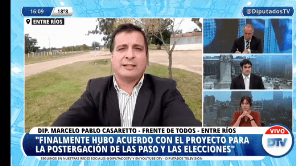 Diputados se refirieron a la postergación de las Paso