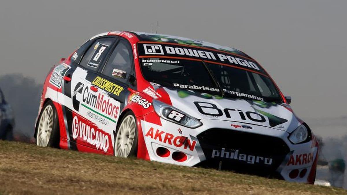 Domenech clasificó segundo en el TC Mouras, que corre en el autódromo de La Plata
