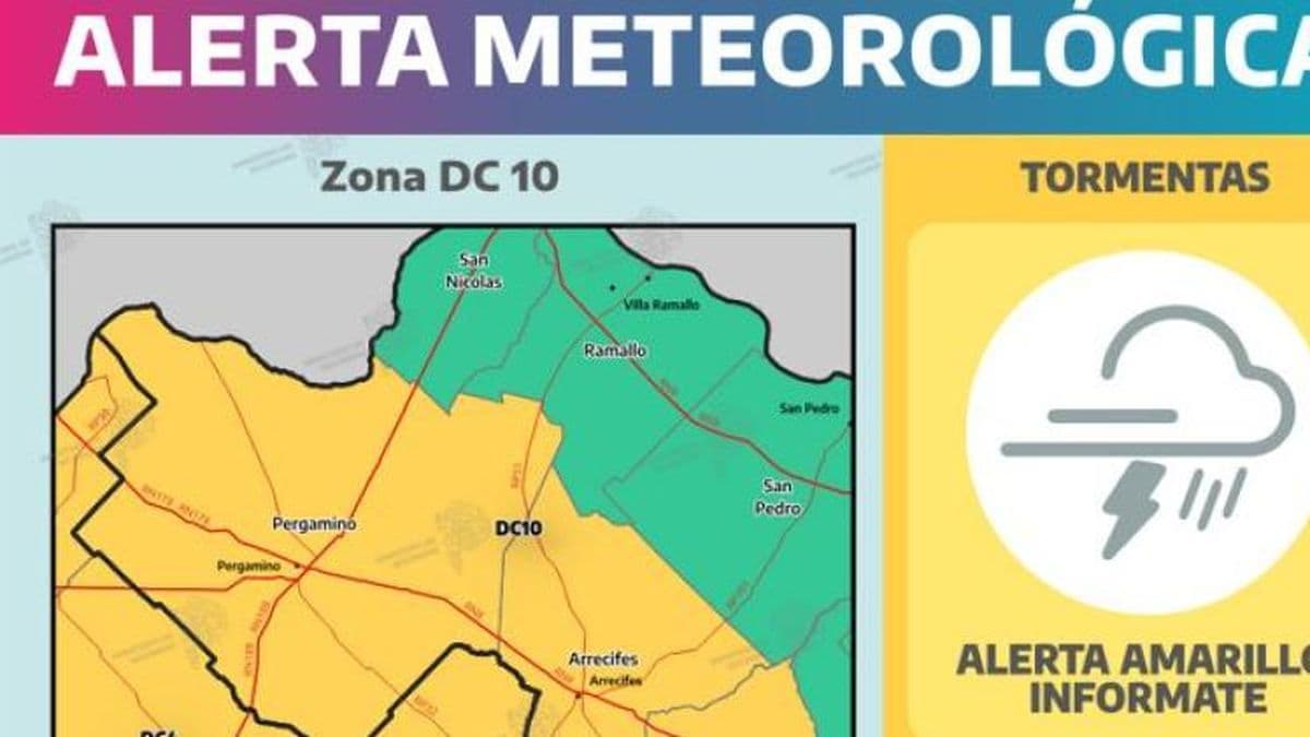 Solo cuatro milímetros llovieron en la ciudad y hay alerta amarilla para este domingo