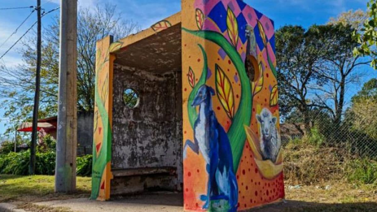 El programa Garitas con Arte llegó al barrio Otero