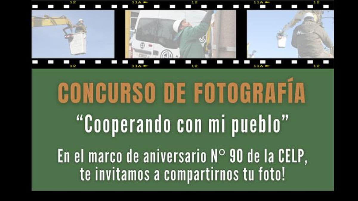 La Cooperativa Eléctrica lanzó el concurso fotográfico "Gente cooperando en mi pueblo"