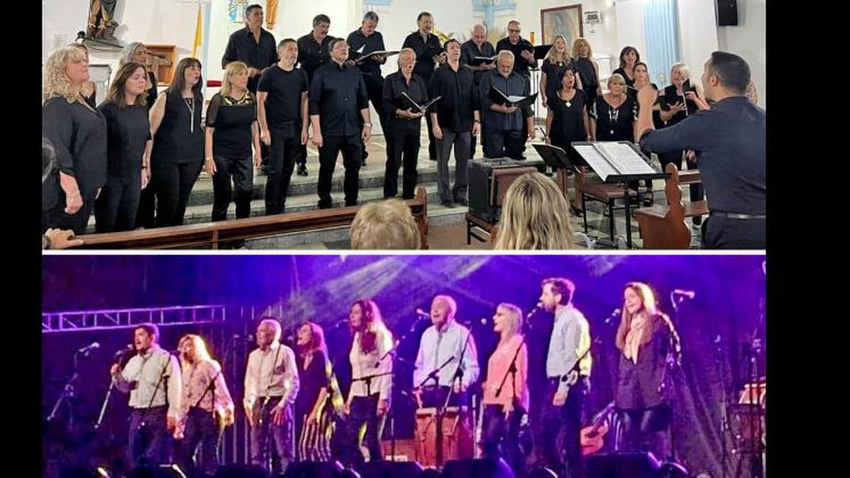 Concierto del Coro San José y Tutti Vocal en la Parroquia Nuestra Señora del Luján