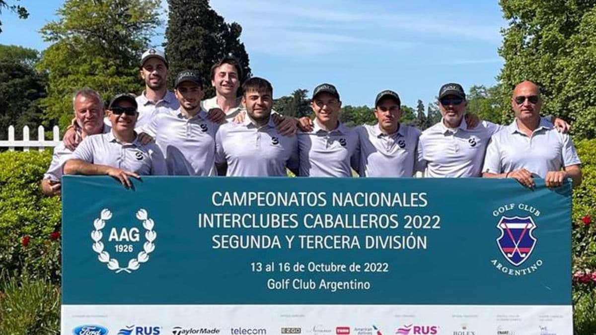 Golf: Sirio logró el ascenso a la Segunda División del Campeonato Nacional Interclubes