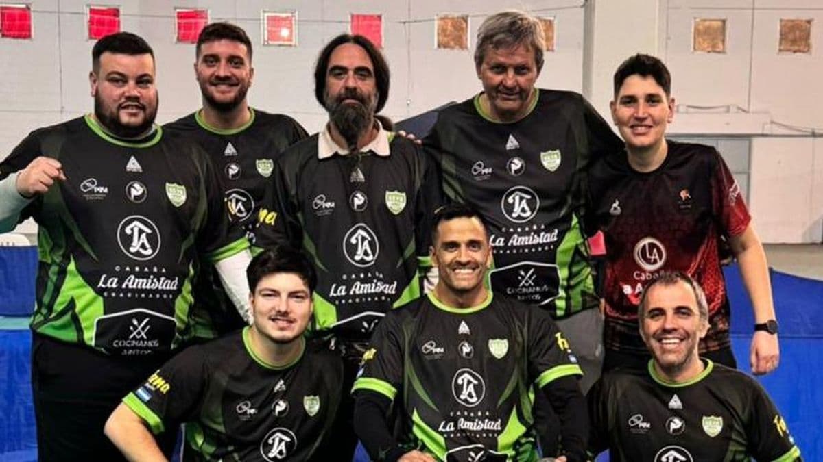 Tenis de mesa: el club Unión avanzó a los playoffs de la Liga de Equipos Febatem