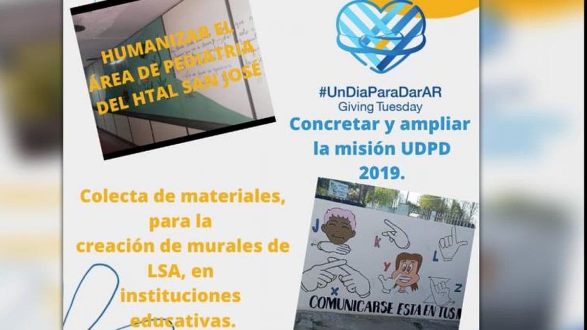El 5 de diciembre se realizará Un Día para Dar