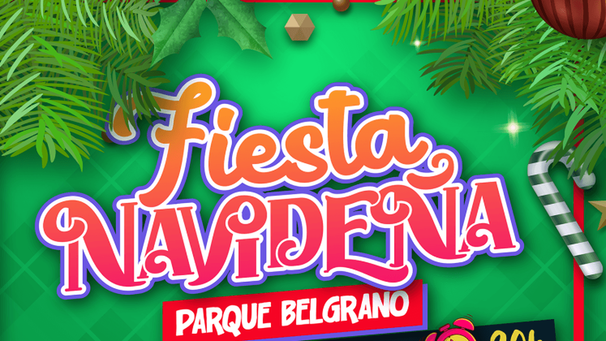 Este viernes será la Fiesta Navideña
