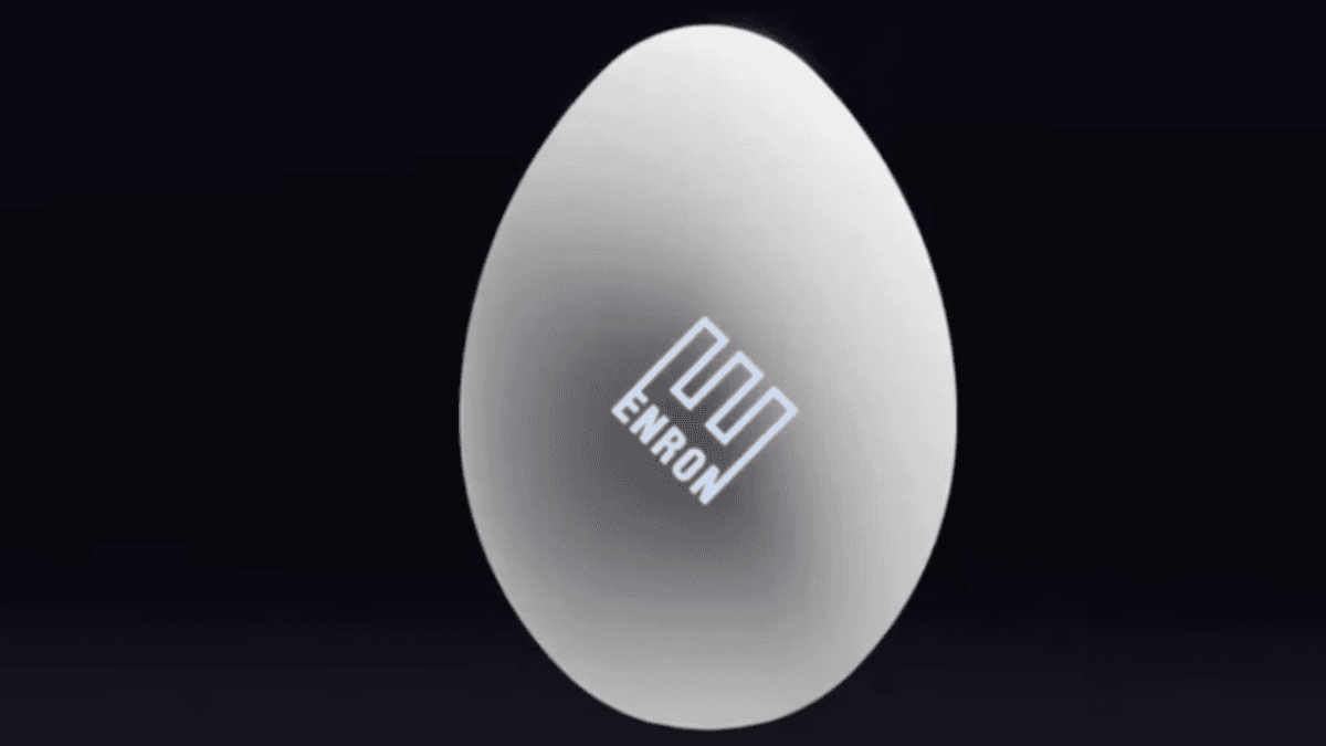 El Enron Egg: la broma que hizo explotar las redes