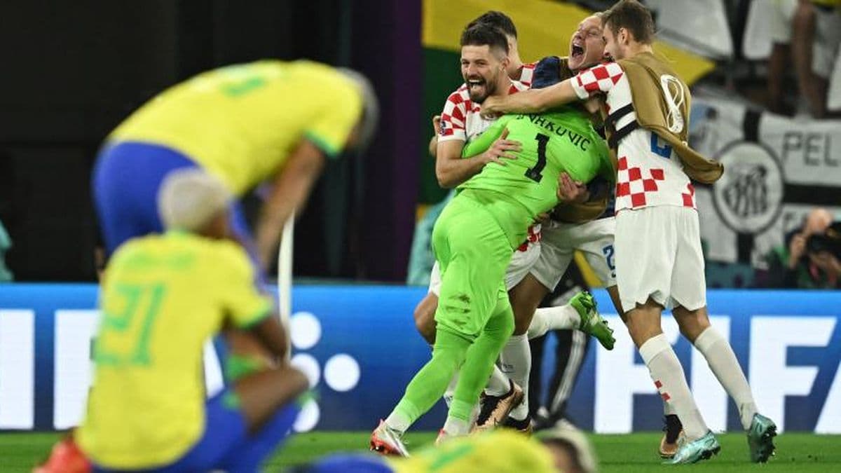 Otro batacazo: Brasil perdió con Croacia en los penales y quedó eliminado del Mundial