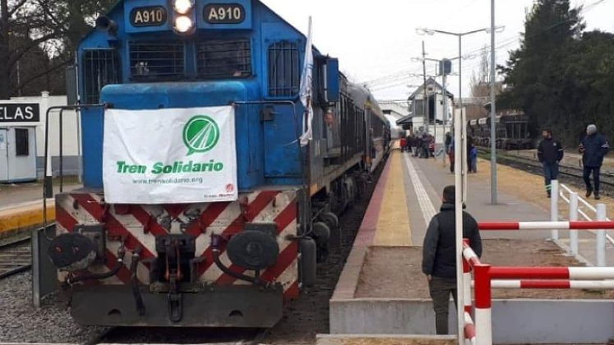 Llegará el jueves 25 de Mayo a Pergamino el "Tren Solidario"
