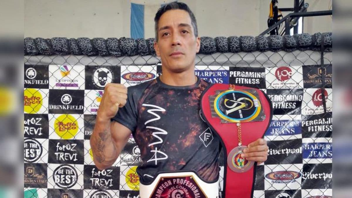 El pergaminense Walter Presentado debuta como profesional en MMA