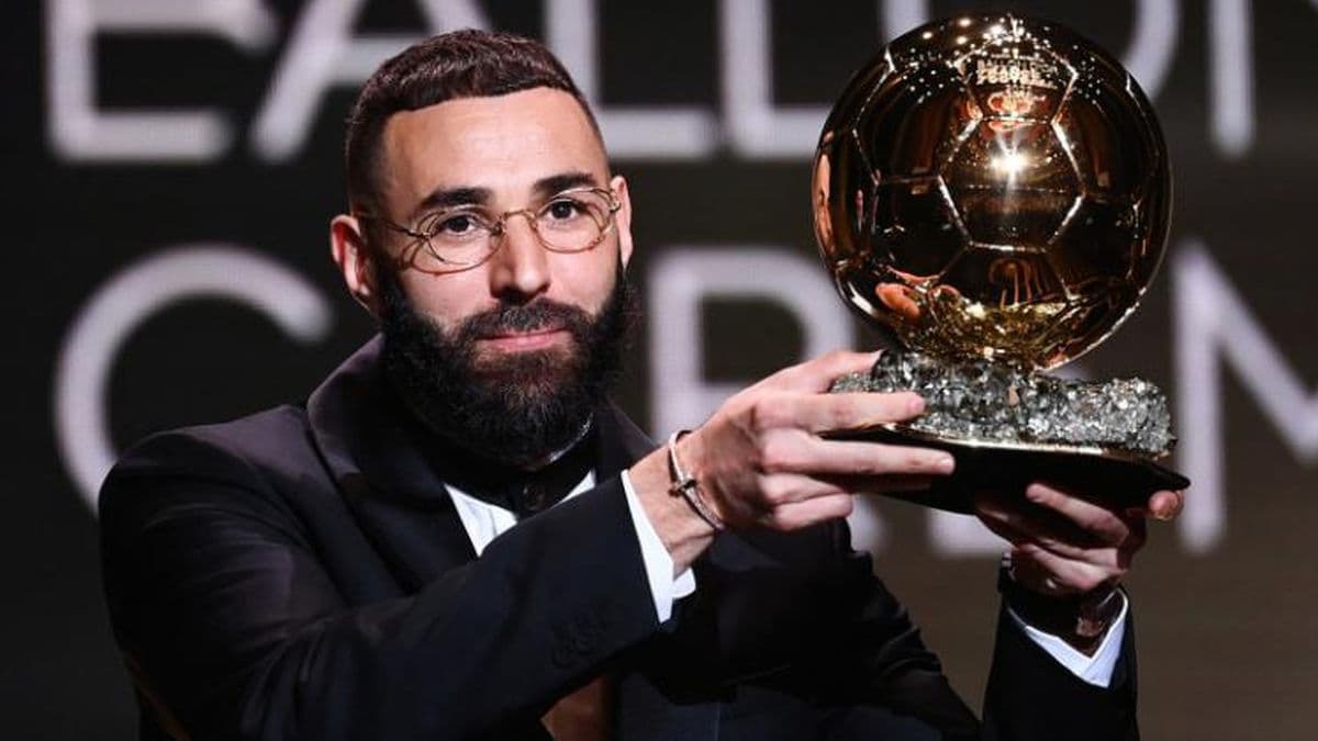 Karim Benzema ganó el Balón de Oro 2022