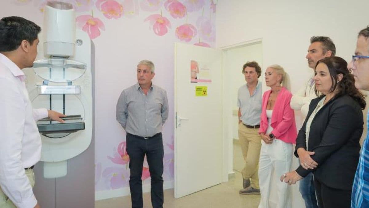 Se instaló el nuevo mamógrafo en el Centro Oncológico Pergamino