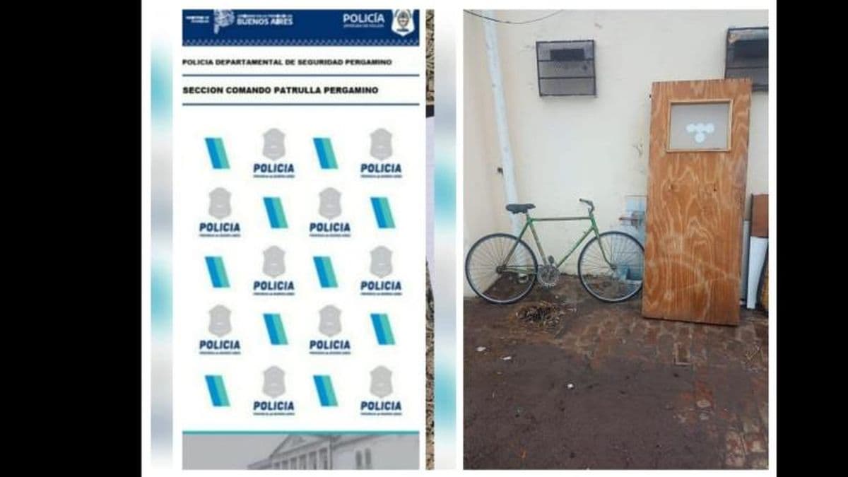 Robó una puerta en la Escuela Agrotécnica y fue aprehendido