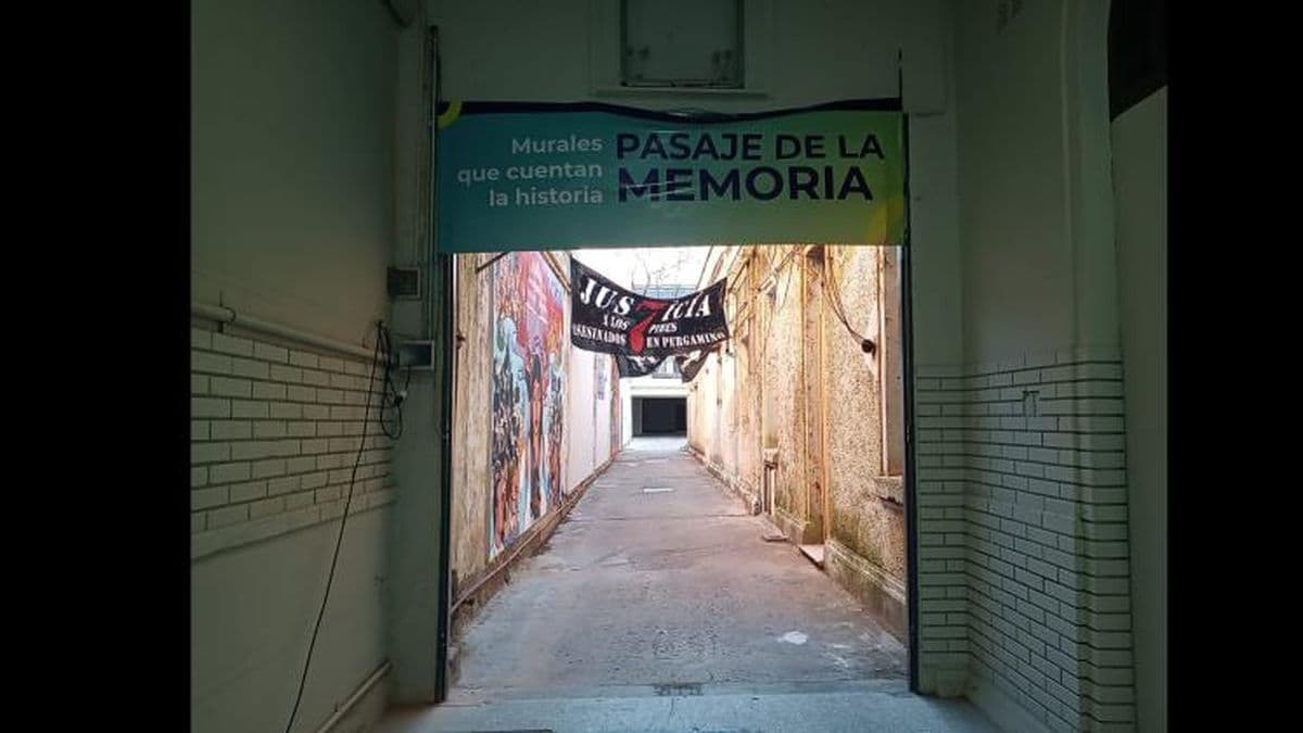 Hoy se inaugurará el Pasaje de la Memoria