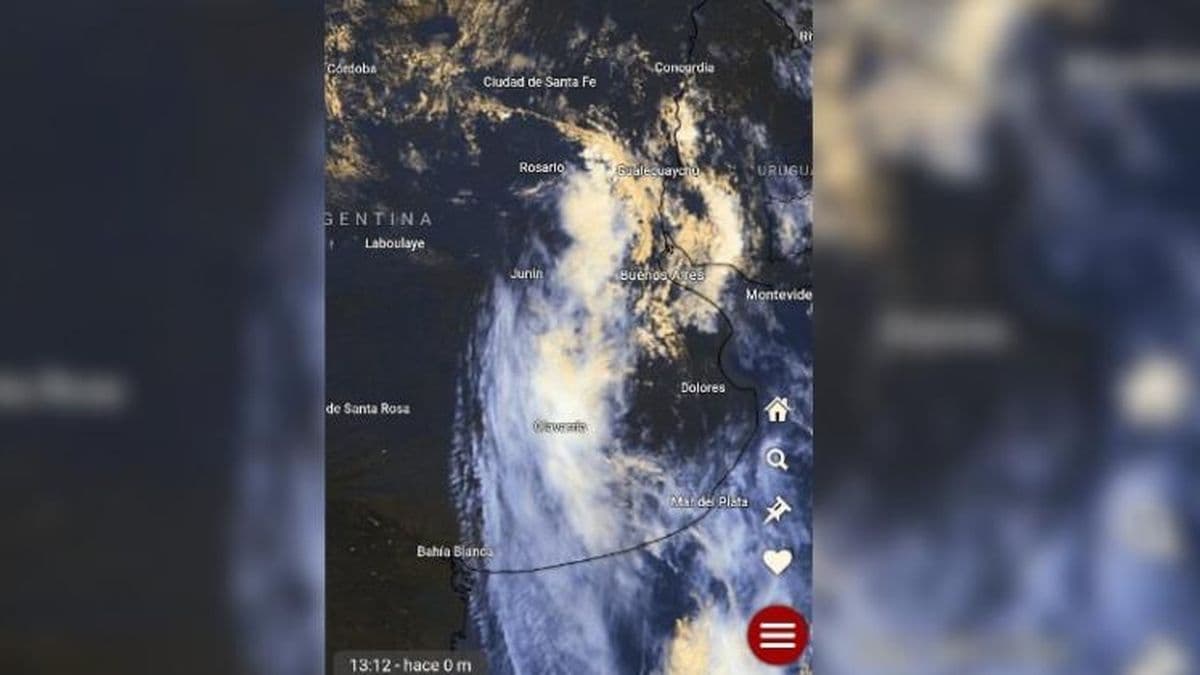 Desde el sitio de meteorología local analizaron el fenómeno climático de este lunes