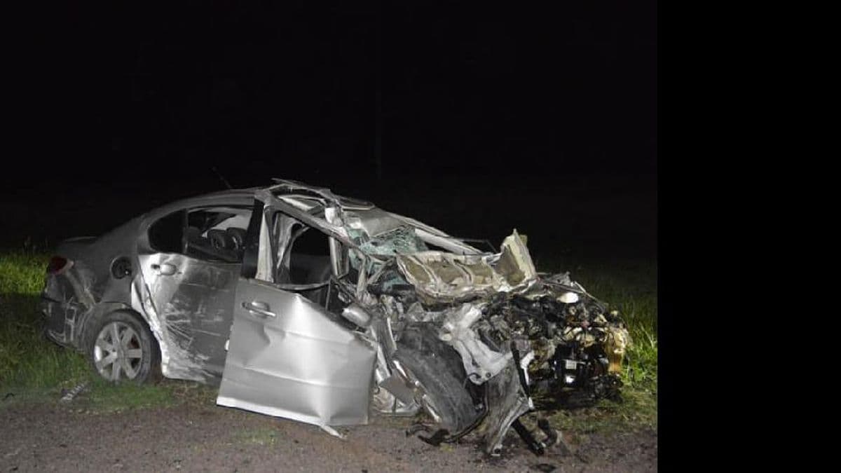 Un triple choque en la ruta Nº 8 dejó como saldo un muerto