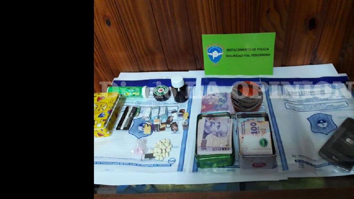 Detuvieron a un santafesino con 40 envoltorios con cocaína y 30 pastillas de éxtasis