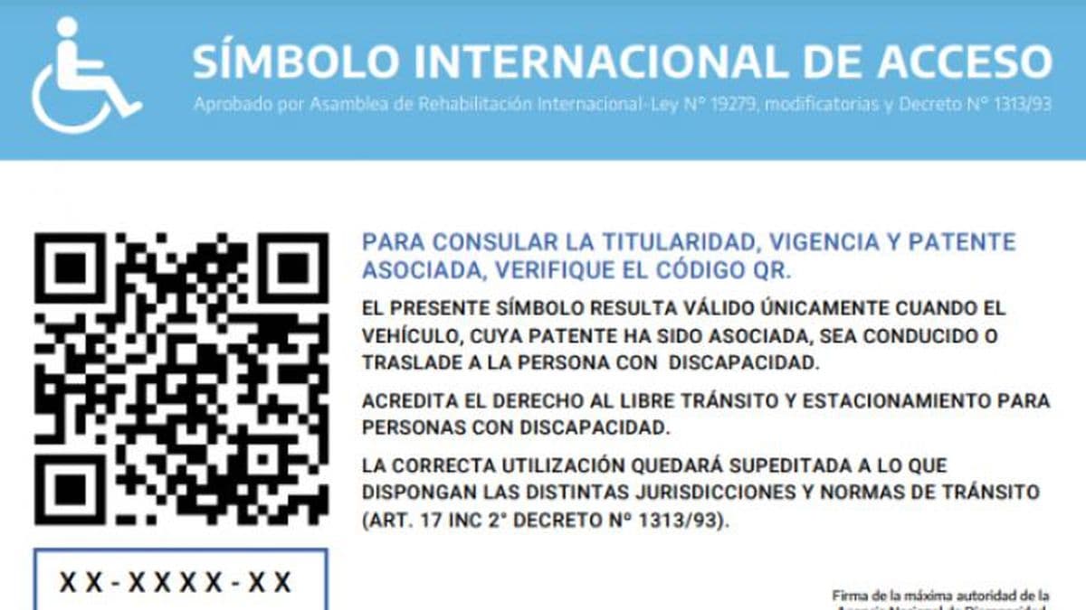 Se requiere obtener el Símbolo Internacional de Acceso digitalizado