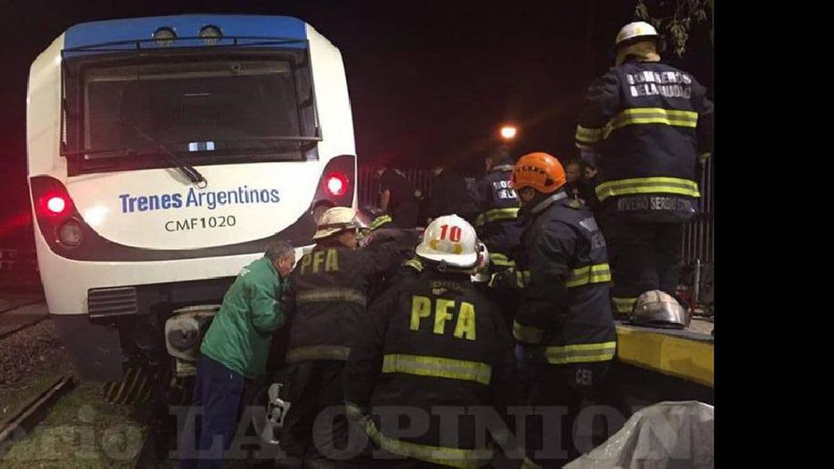 Falleció una pergaminense en un accidente ferroviario