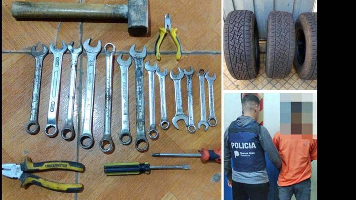 Recuperaron lo robado en Sinelli Maquinarias y un sujeto fue detenido