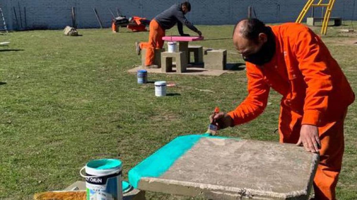 Realizan mejoras en distintos espacios verdes de nuestra ciudad