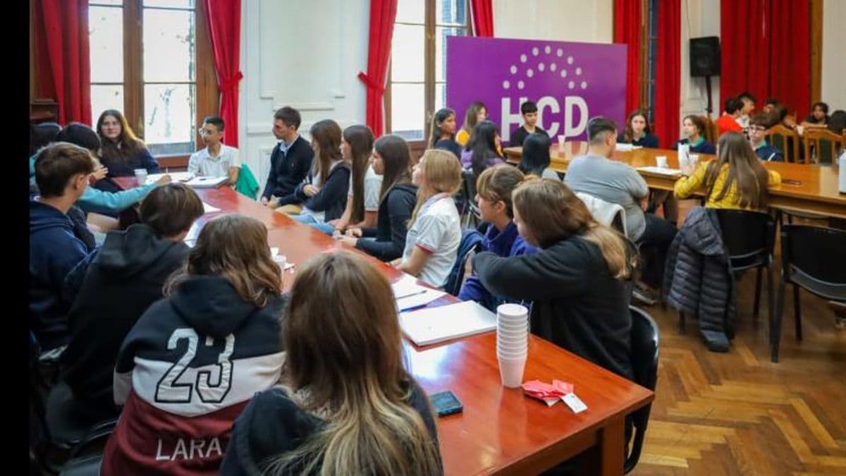 Parlamento Estudiantil: los chicos debatieron sobre diversos temas