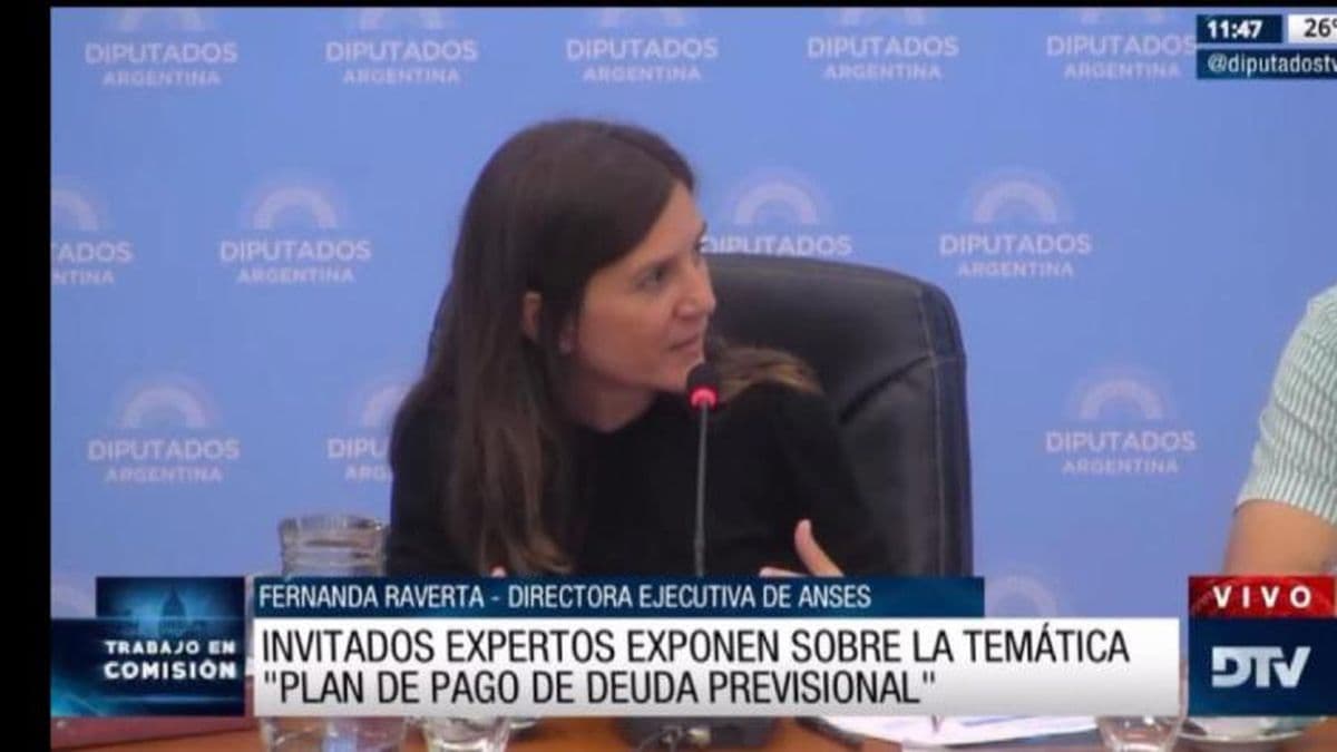Fernanda Raverta expuso sobre el "Plan de pago de deuda previsional"