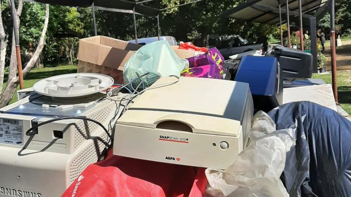 Una nueva recolección de residuos tecnológicos se realizó en Pergamino