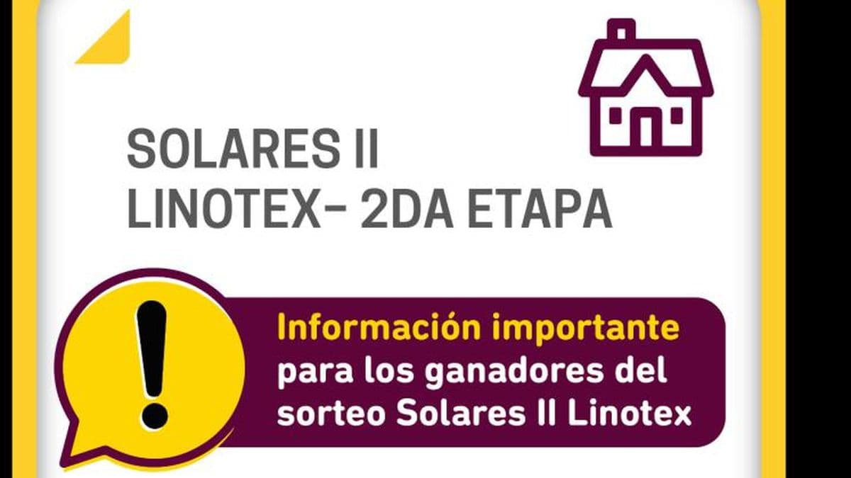 Información importante para preadjudicatarios de Solares II