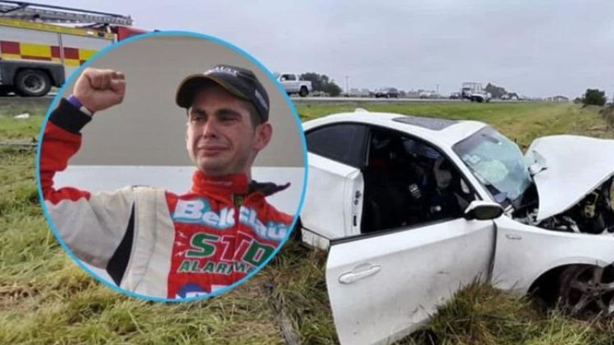Se mató en un accidente cerca de Saladillo el piloto de TN Agustín Herrera