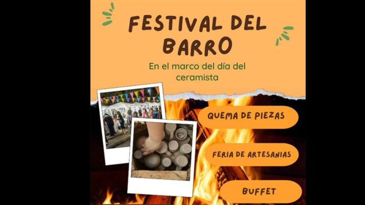 Para conmemorar el Día del Ceramista se realiza hoy el Festival de Barro