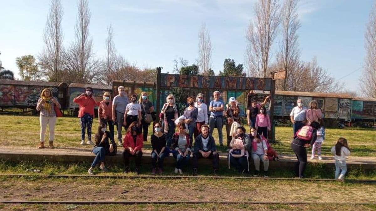 Se realizó un recorrido guiado titulado "Los Caminos del Hierro"