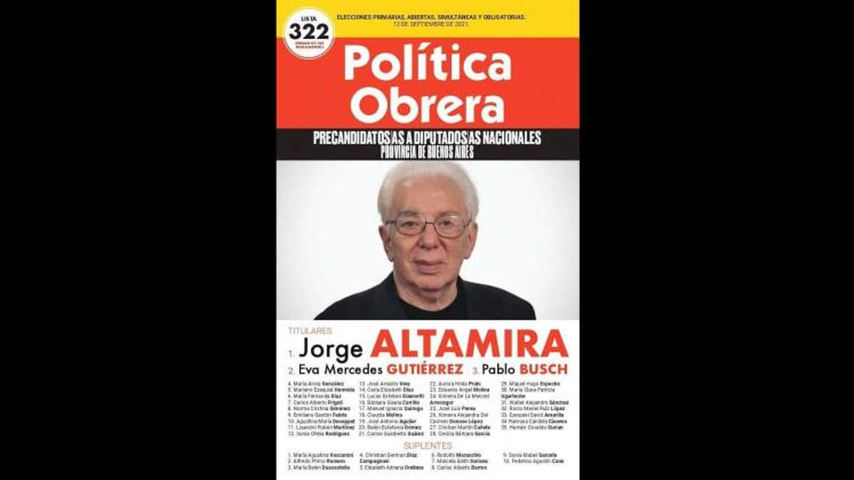 Jorge Altamira: "Continuar pagando la deuda externa es un despropósito"