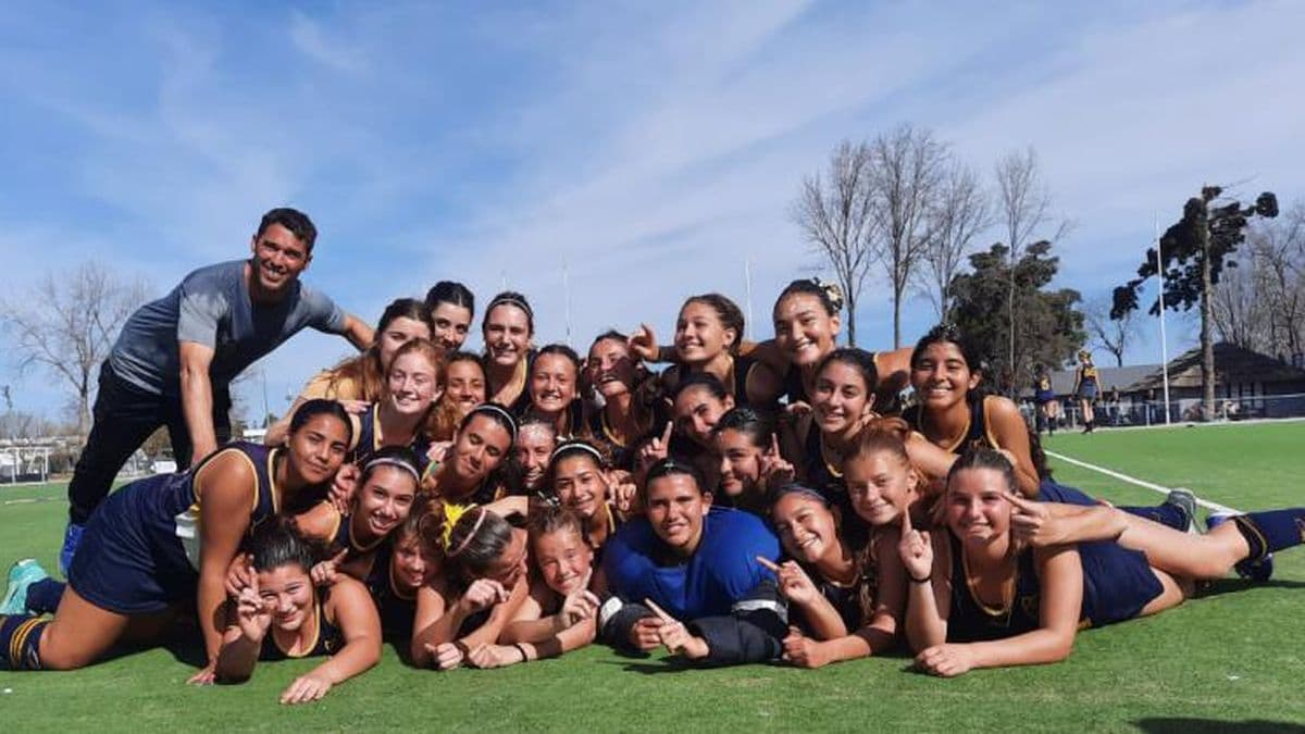 Gimnasia campeón invicto del Campeonato de Hockey Sub 16 de la AHO