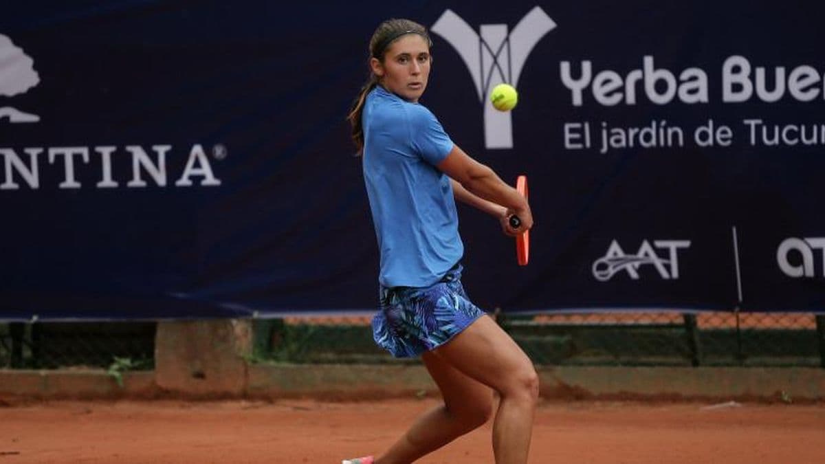 Julia Riera bajó a la máxima favorita y avanzó a las semifinales en Eupen